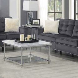 New Grey Sofa And Loveseat Nail Teim With 4 Accent Pillows 