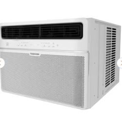 14,500 BTU 115-Volt Smart Wi-Fi Touch Control Window Air Conditioner with Remote for up to 700 sq. ft. in White