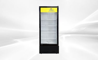NSF 64 inch high glass door refrigerator LC320A