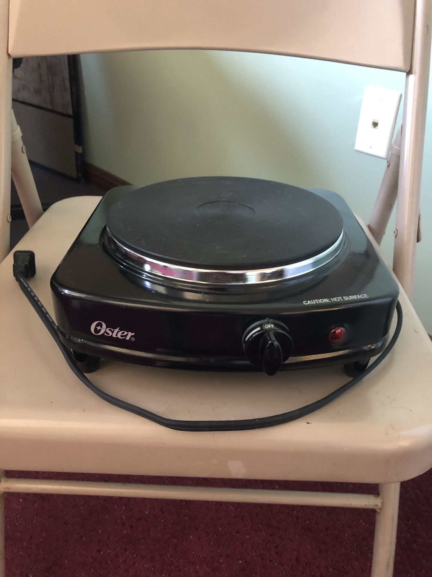 OSTER One Burner Electric stove Top