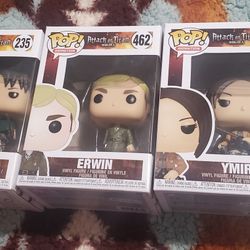 Attack On Titan Funko Pops