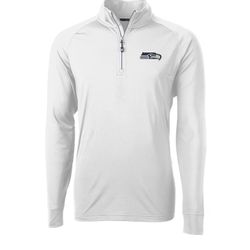 Men’s Seahawks Quarterzip Sweatshirt L