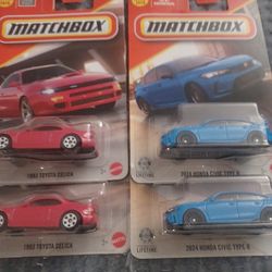 New.\n Matchbox. Toyota And honda
