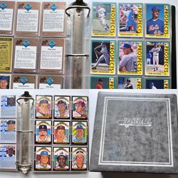 320+ 1980’s Baseball Cards in Binder