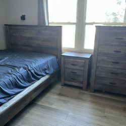 Rustic - Queen size bedroom set