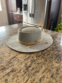 Anthropologie Straw Rancher Hat