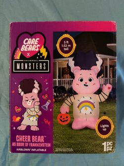 Care Bears Frankenstein lawn inflatable