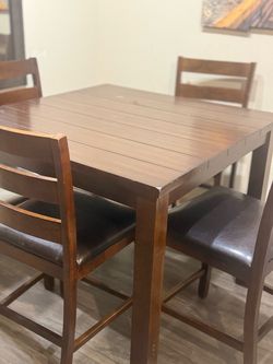dining table and chairs