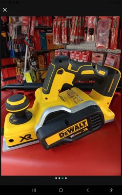 DEWALT 20V XR CORDLESS BRUSHLES PLANER 