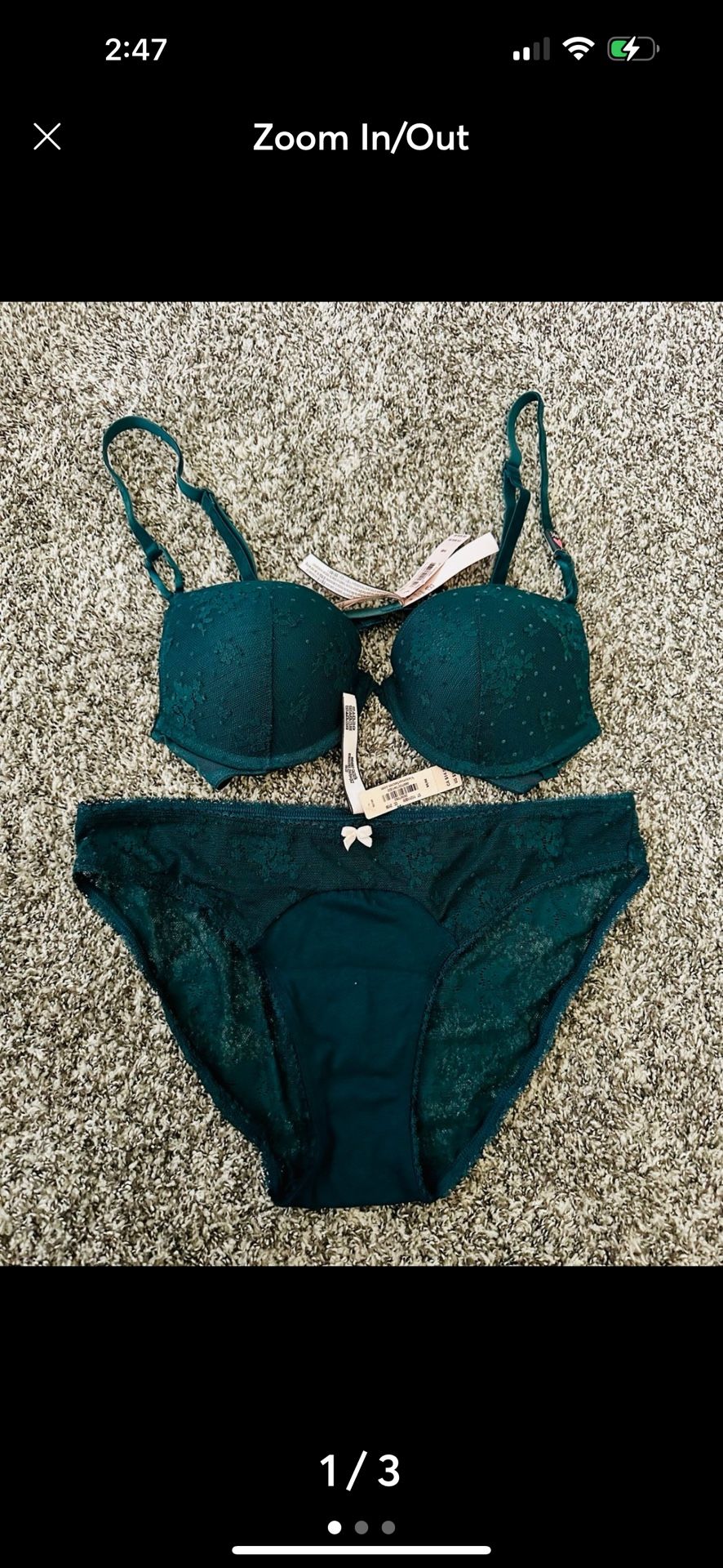 Victoria Secret Lingerie Set