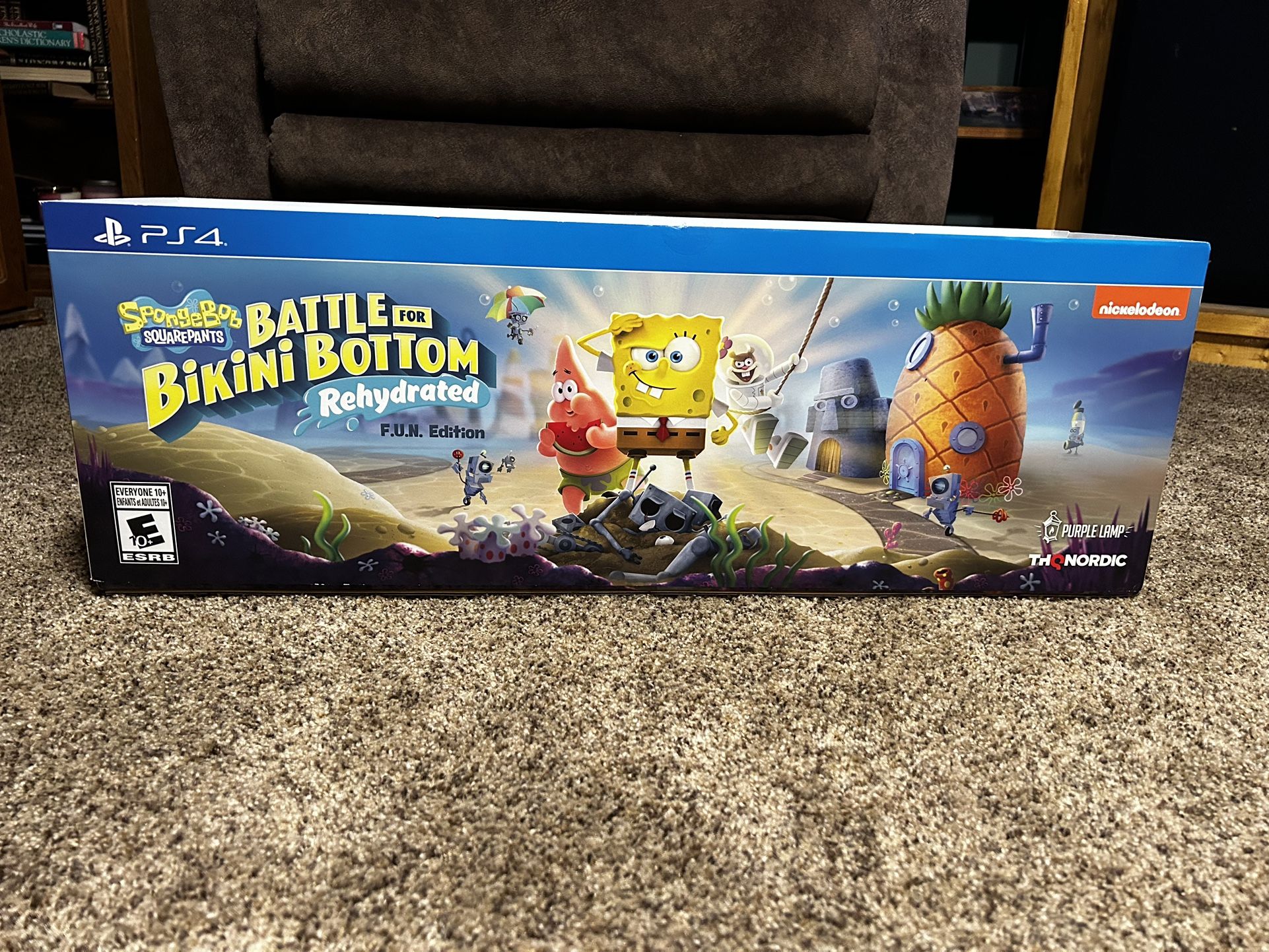 SpongeBob SquarePants BFBB Rehydrated FUN edition Ps4 