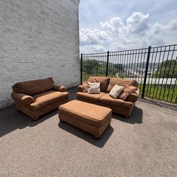 Sofa Set with Ottoman 
