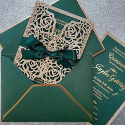 Lasercut Invitations / Invitaciones Cortadas Con Láser