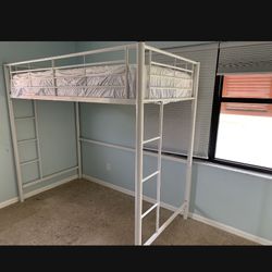 Twin Bunk Loft Fits Over Queen Bed Like New!! FREE!! 