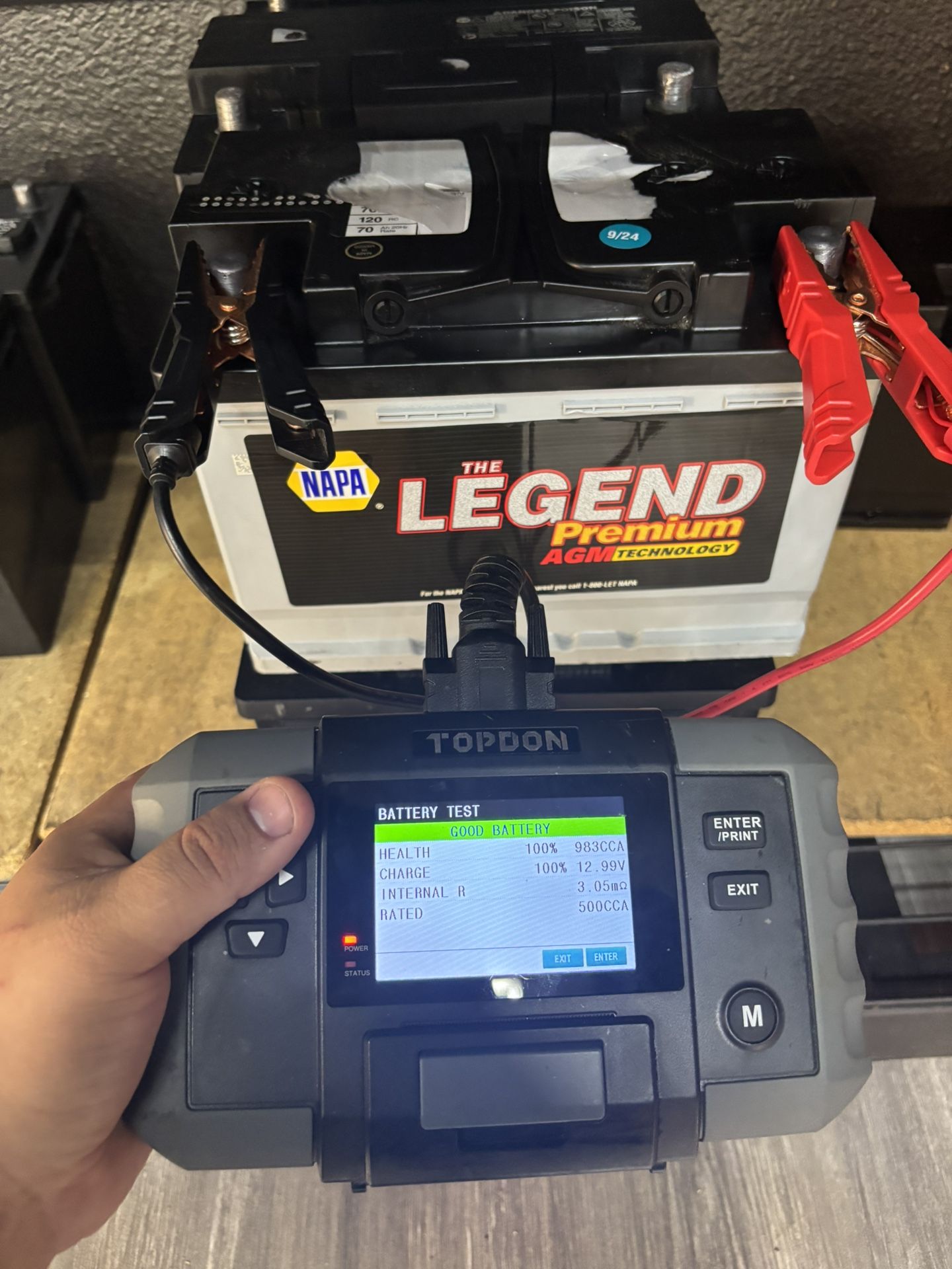 H6 AGM USED BATTERIES FOR CHEVY,GMC,TOYOTA OTHERS