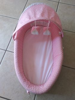 Portable Baby Girl Bassinet