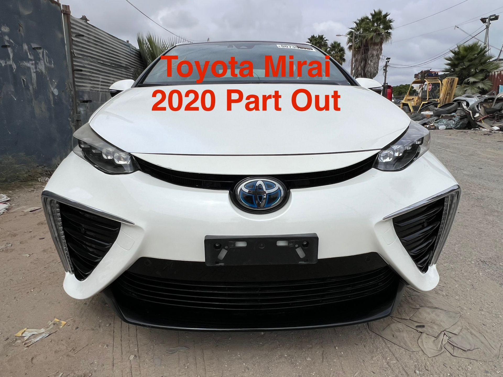 2020 Toyota Mirai Part Out
