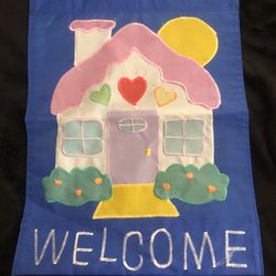 Welcome Garden Flag
