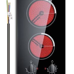 COOKSIR 2-Burner Electric Cooktop 