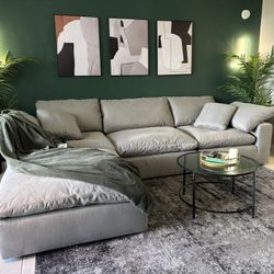New Grey Cloud Sectional Vernazzafurniture Free Delivery Same Day 🚚🚚
