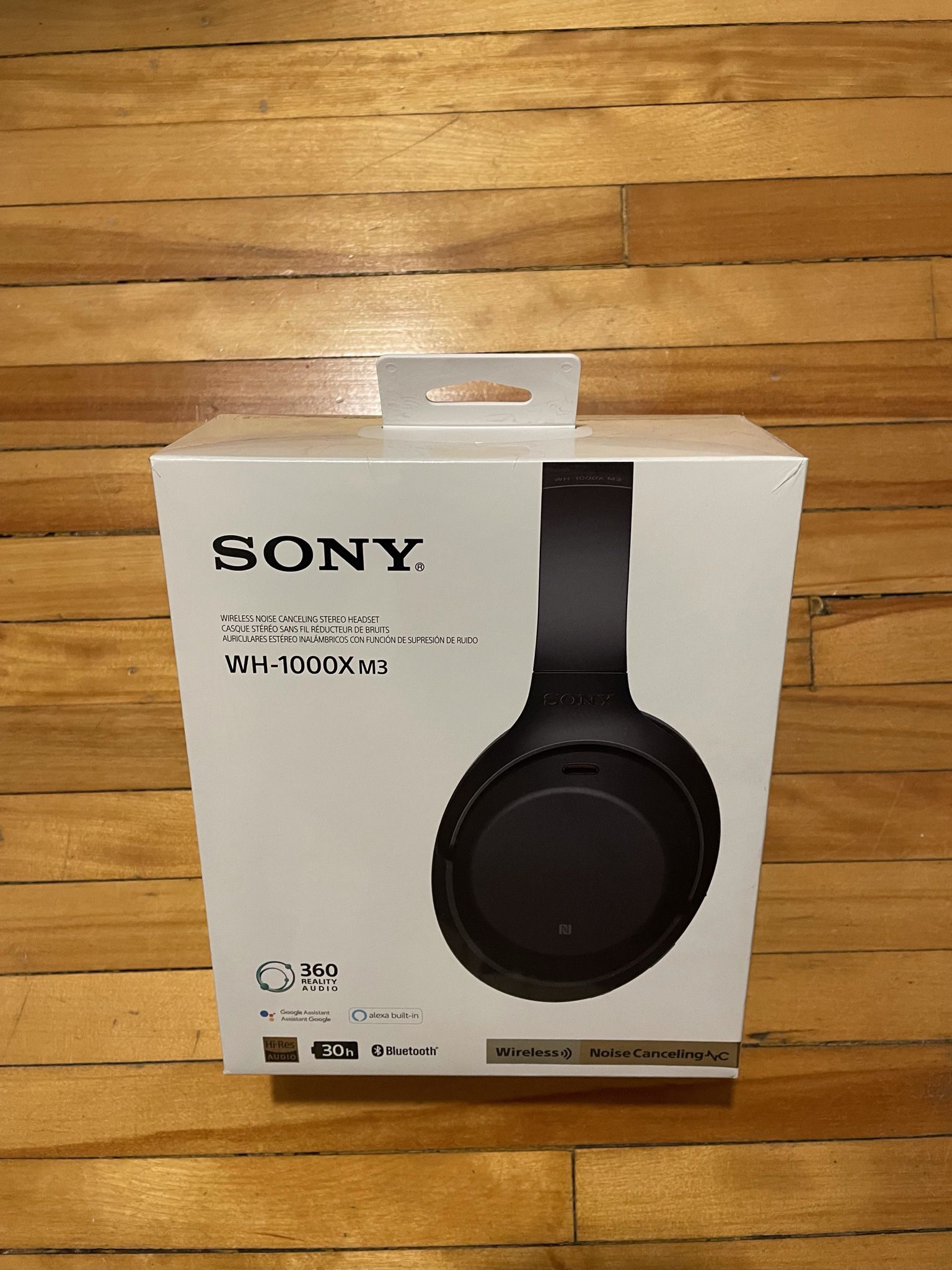 Sony WH-1000XM3 (new) wireless noise-cancelling over-ear headphones (black)