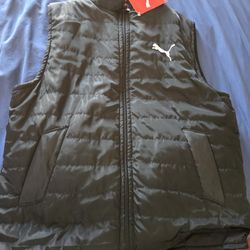 Puma Vest Size Small Very  Ozy Warm Unisex 