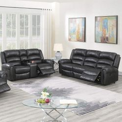 SOFA & LOVESEAT RECLINER SET 