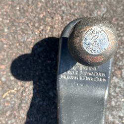 Trailer hitch Used on Chevy. Silverado. Solid steel not hollow