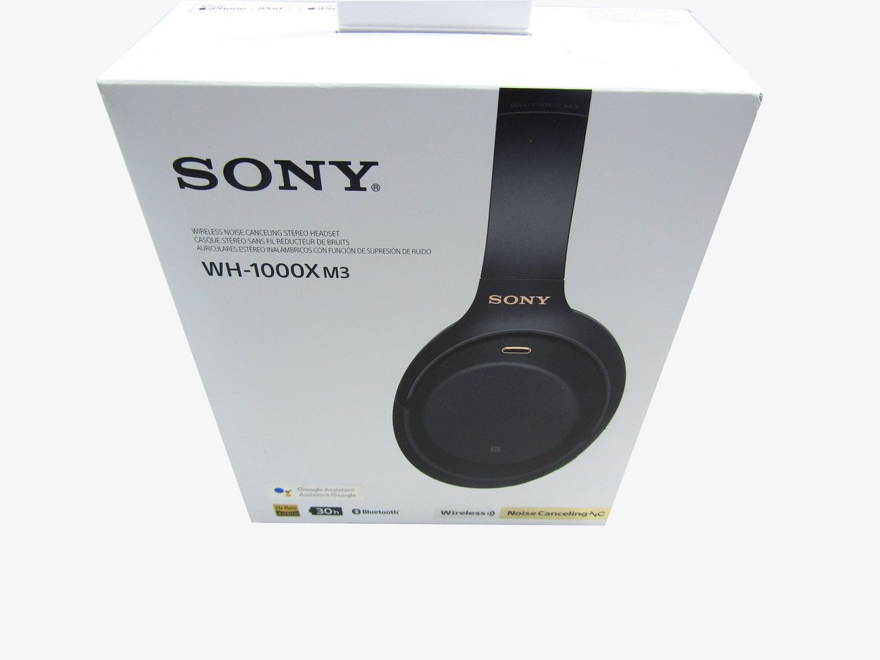 Sony Noise Cancelling Headphones WH1000XM3: Wireless Bluetooth Over The Ear Headphones With Mic And Alexa Voice Control - Industry Leading Active Nois