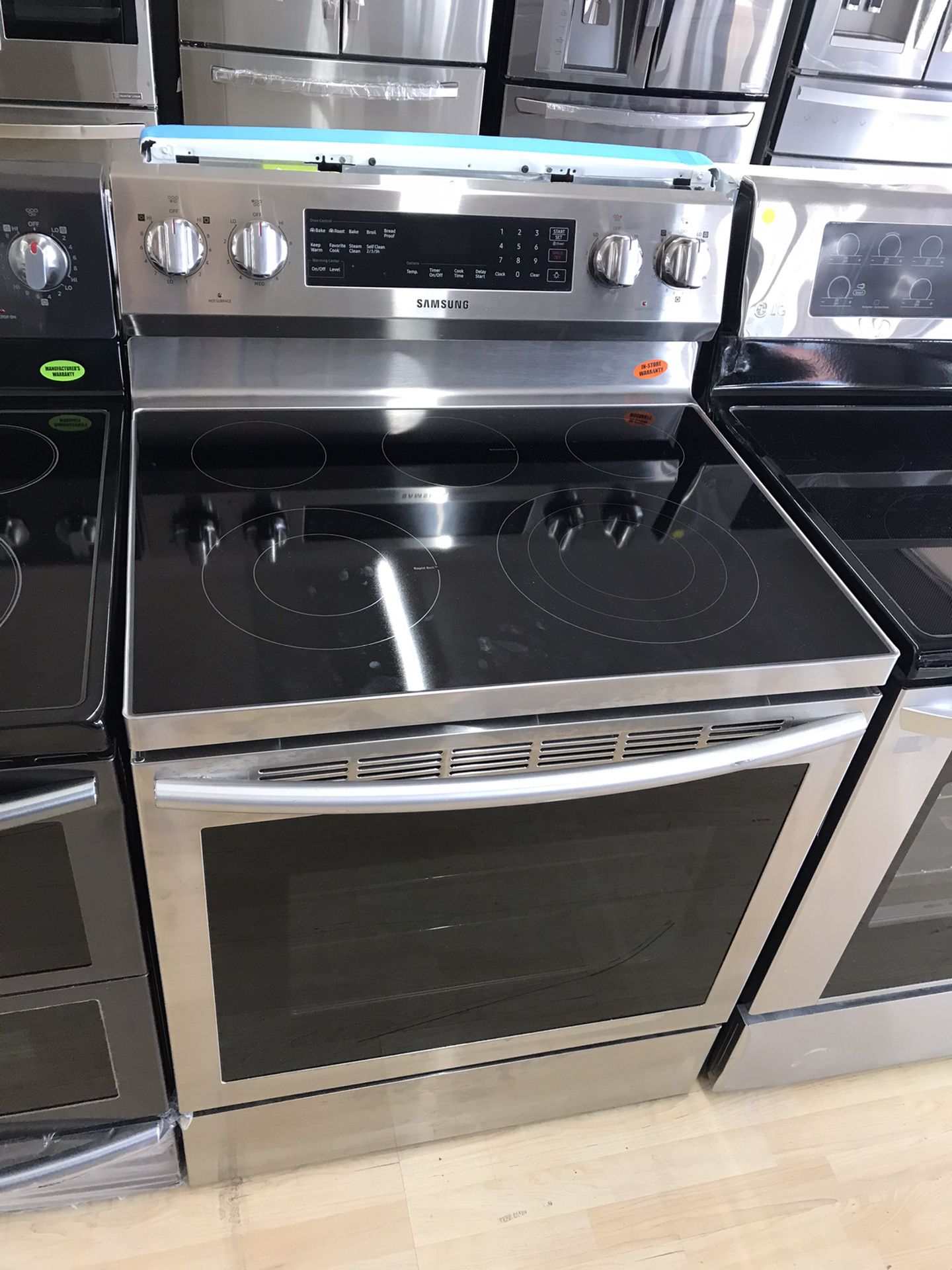Brand new stainless steel electric stove
