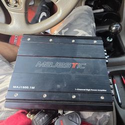 Majestic 1500.1m Amp   