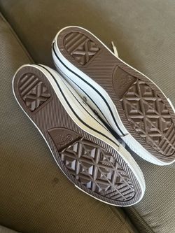 Converse white leather chucks