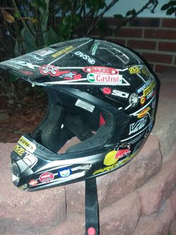 Fox Racing V2 pilot mx helmet