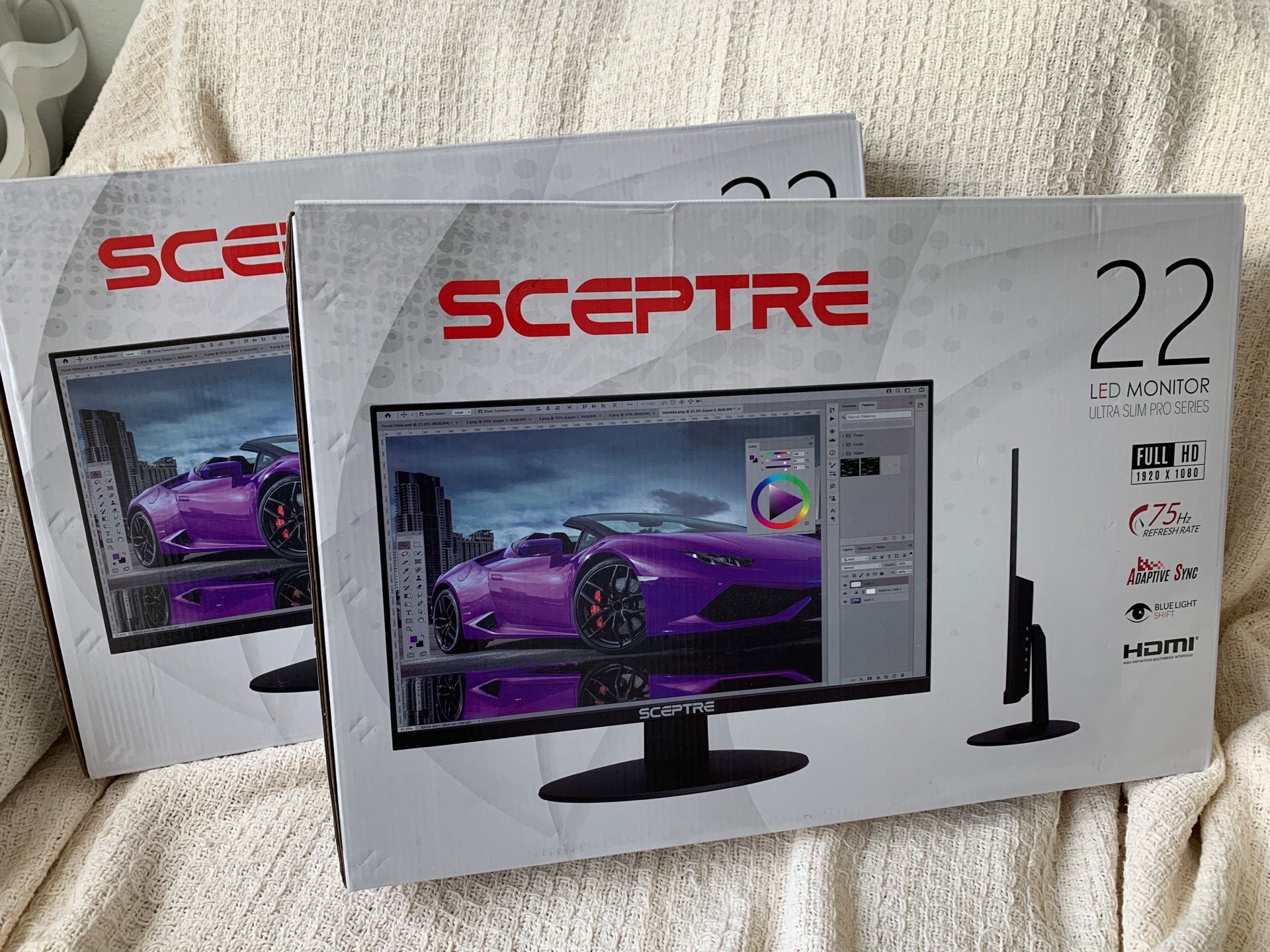 Two 22 inch monitors for Sale in Reno, NV - OfferUp
