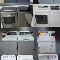 2Day Mega Washer & Dryer Sale 
(Prices Range from $250- $600)
Individual units $250 and up!!!
Sets $399 and up!!!
Delivery & Warranty Available 

Our 