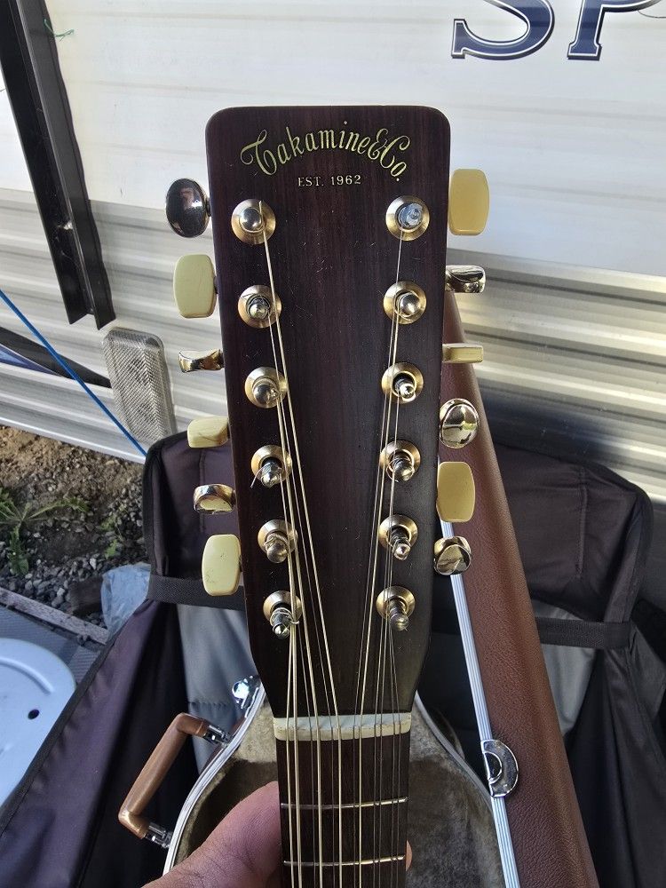 1976 takamine & co. "lawsuit" 12 string f-400