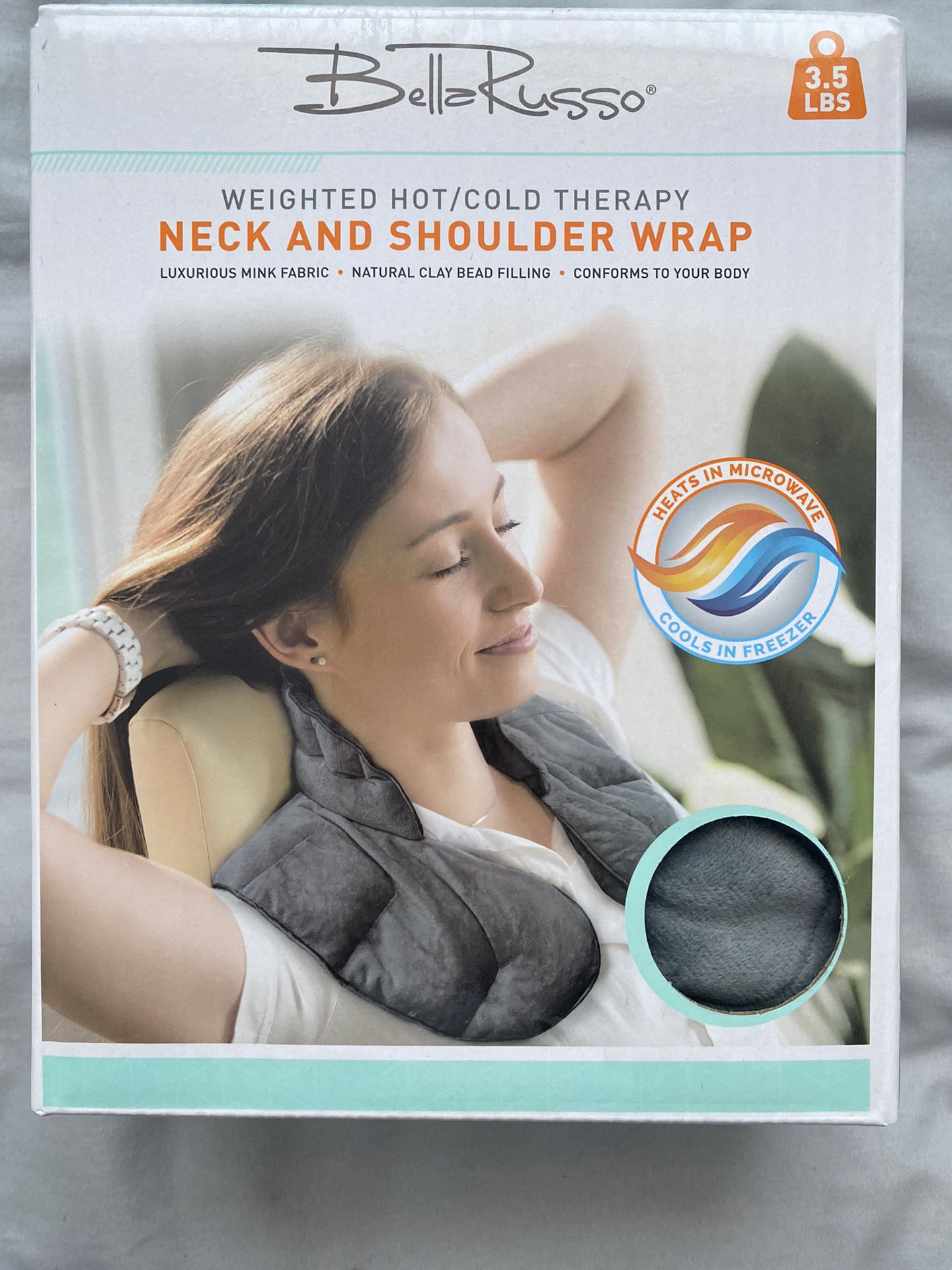 Weighted Hold/Cold Therapy Neck And Shoulder Wrap 