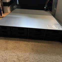 Synology RS2423+ 12-Bay Rackmount NAS – Excellent Condition, Rails Included