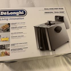 DeLonghi D14522DZ Dual Zone 4 Liter Deep Fryer - BRAND NEW IN BOX!!!
