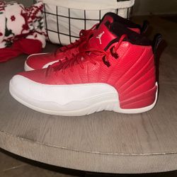 Size 9.5 Men’s Air Jordan 12 Gym Red