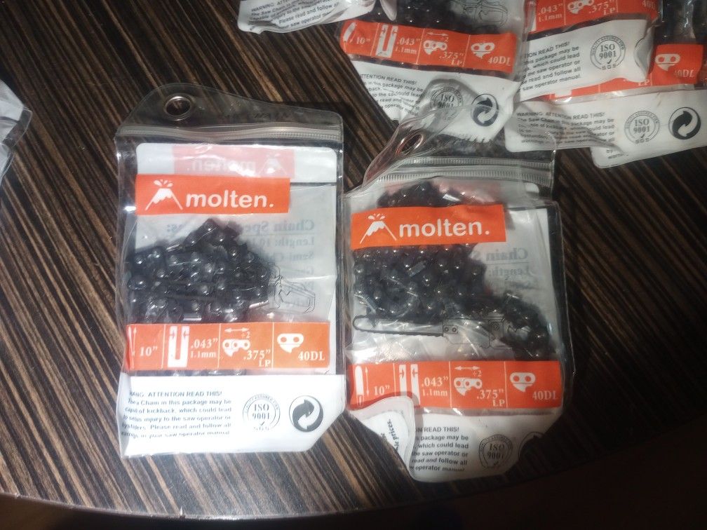 Molten Chain Saw Chains