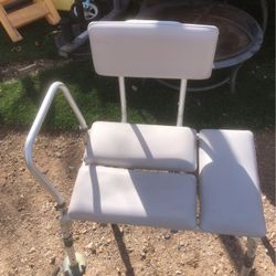 Medical shower sliding chair