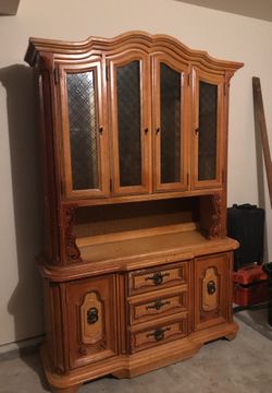 Antique china cabinet
