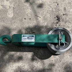 Greenlee - Sheave,Cable 6" Hook