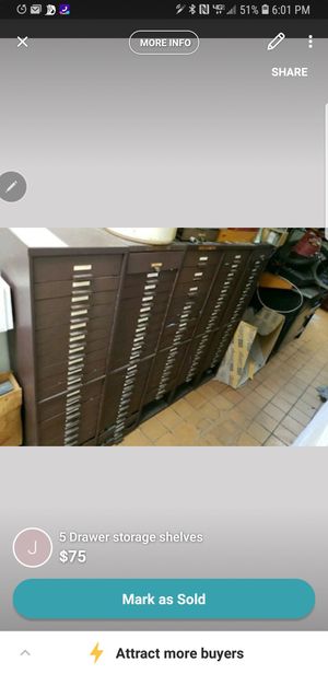 New And Used Storage Drawers For Sale In Lawton Ok Offerup