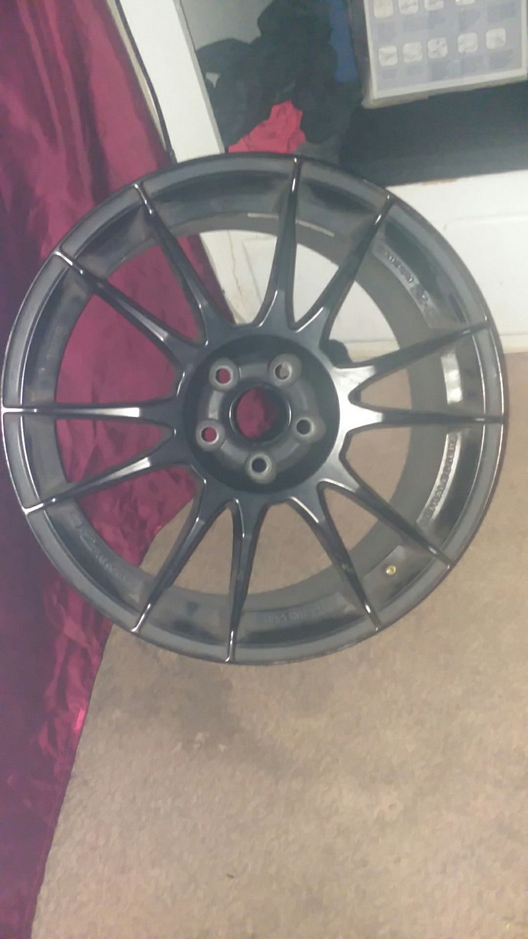 MB Wheels 17 in. Matte black rims