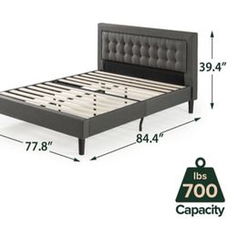 ZINUS king Bed Frame And Headboard 