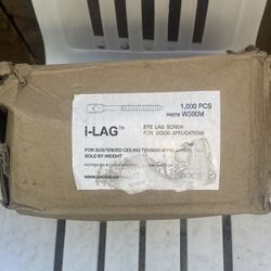 Unopened box of screw eyes