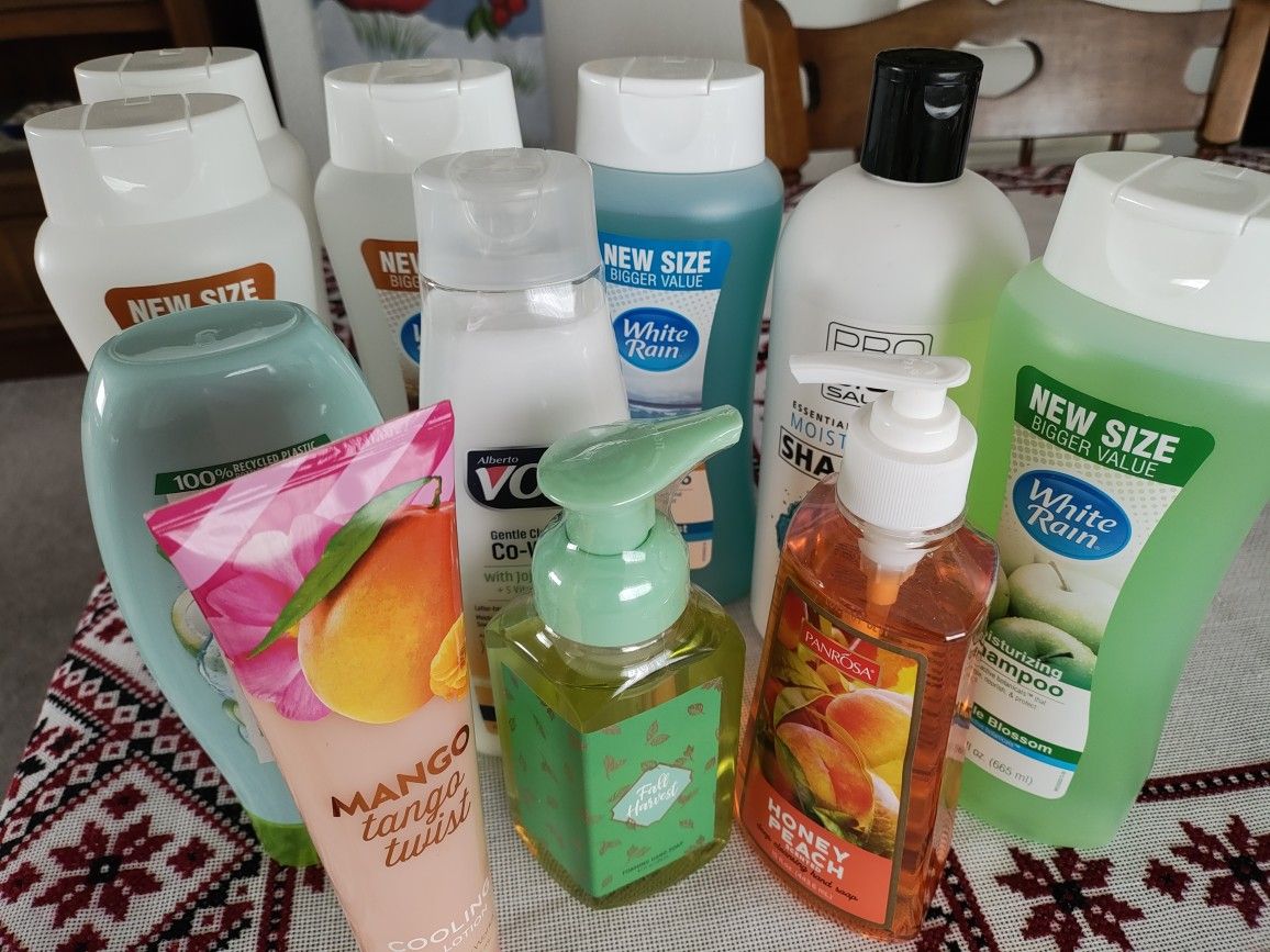 Price For All. Downsizing. No Holds. Shampoos, Conditioners, Lotion Etc