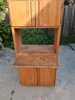 Microwave Cabinet